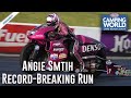 Angie smith goes to the top with recordbreaking run in richmond