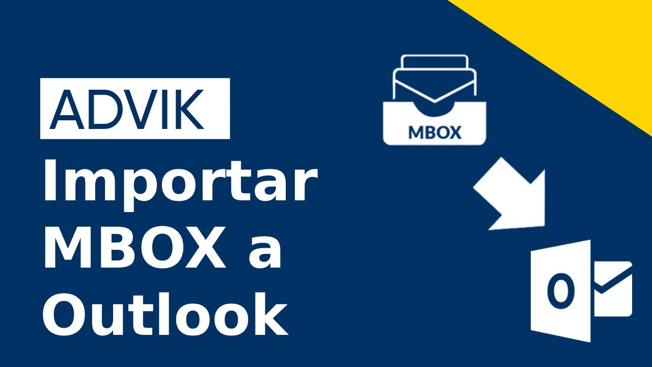¿Cómo Importar MBOX a Outlook?