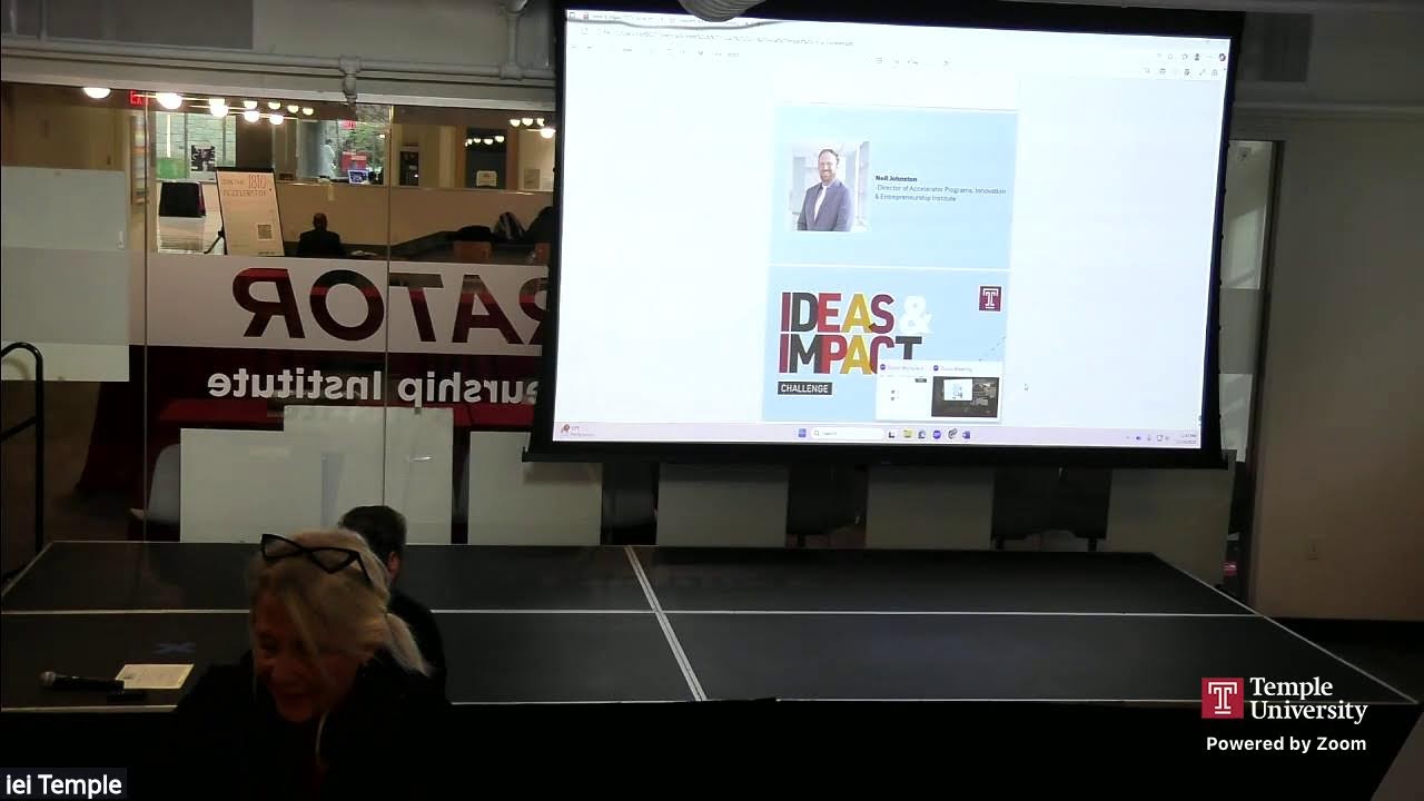 Ideas & Impact Challenge - Final Showcase (Featured Speaker and Social Impact Pitches)