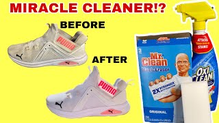 The REAL MIRACLE WHITE SHOE CLEANER!? How to clean white shoes fast and easy! Stephanie McQueen