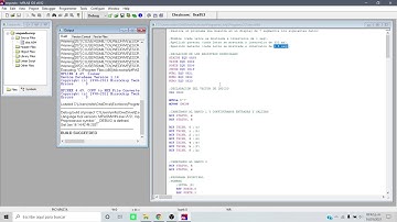 Simulación MPLAB (Despliegue de datos en display y subrutinas de retardo)