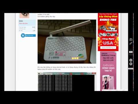Video Cách Cấu Hình, Đổi Mật Khẩu modem ToTolink F1 - youtube
