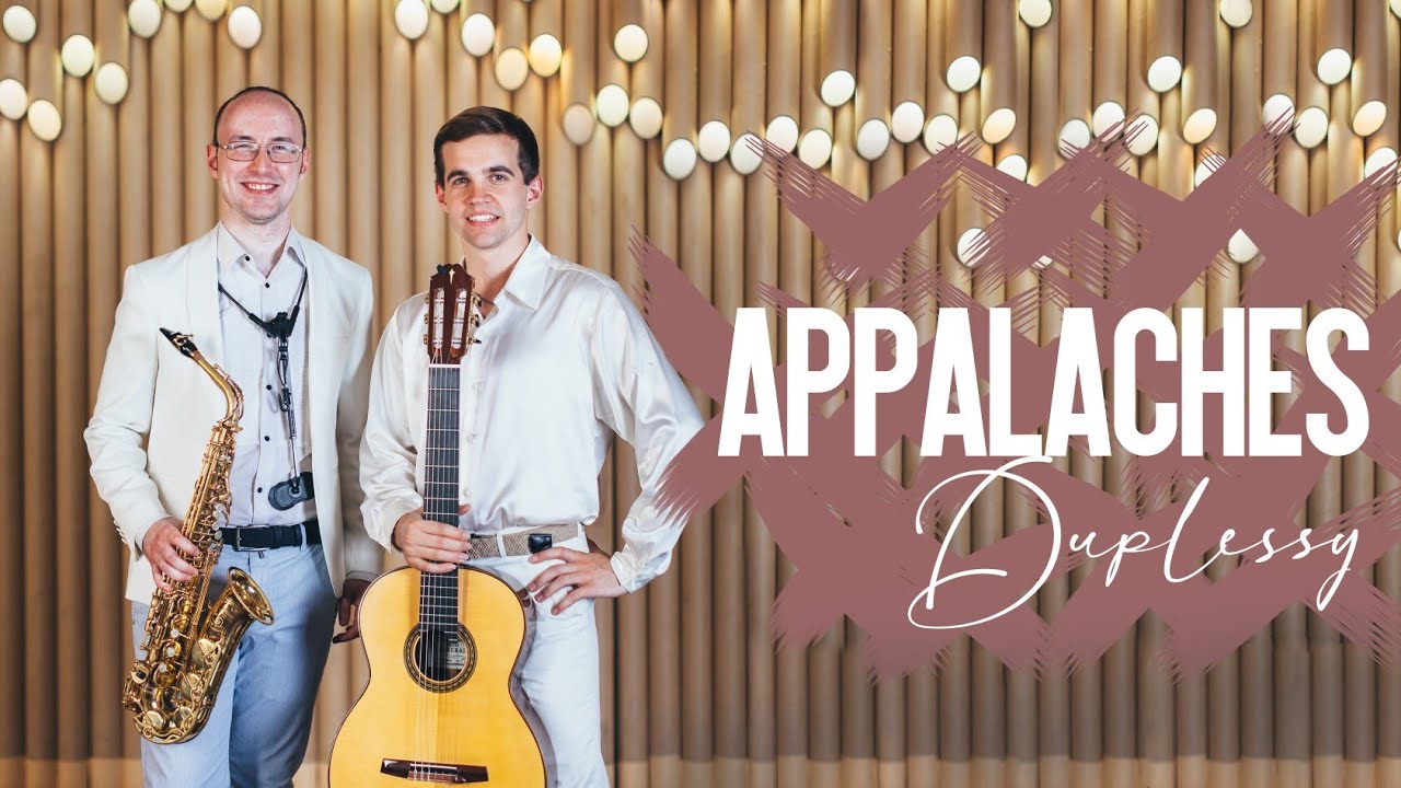 Jongo Duo - "Appalaches" by Mathias Duplessy. Nikita Nedelko - guitar, Ivan Dyma - saxophone