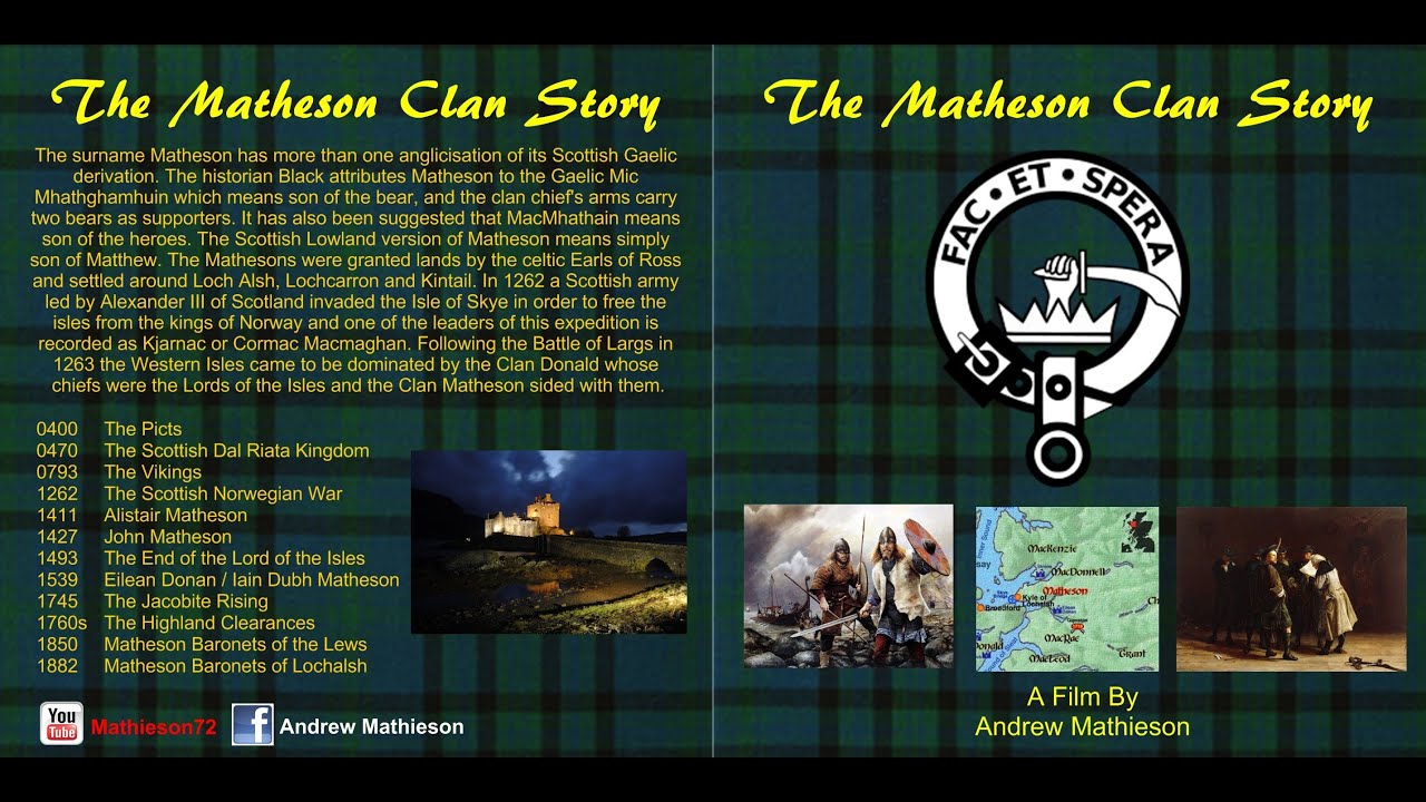The Matheson Clan Story YouTube