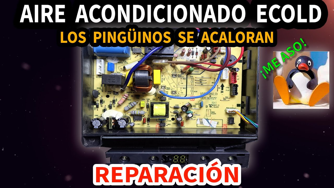 Placa de aire acondicionado ECOLD | Diagnóstico y reparación