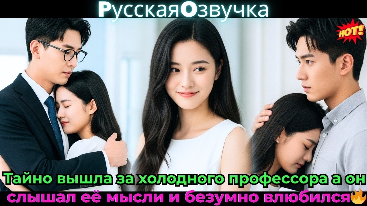 🔥Тайно вышла за холодного профессора, а он слышал её мысли и безумно влюбился!🔥