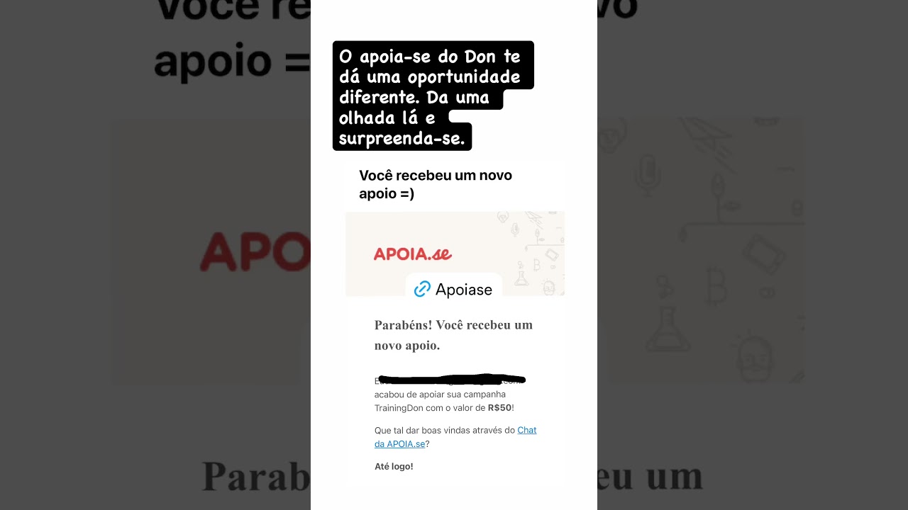 E já temos nosso apoia-se inaugurado. Prova de que estamos no caminho certo. Veja qual o propósito.