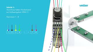 Geschwindigkeitsregelung der Vetter Kleinförderbänder mit dem Sollwertgeber VSW-11 by Vetter Kleinförderbänder 164 views 1 year ago 2 minutes, 43 seconds