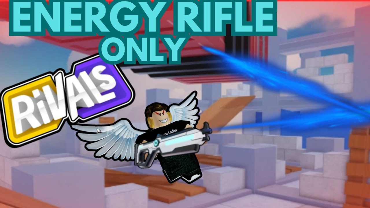 I Tried Winning a Match Using ONLY the Energy Rifle! [Roblox Rivals ...