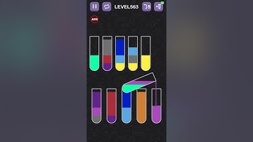 water_level_563 #watersortpuzzle #puzzle #game #sortpuzzle #color