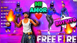 ME VISTO DE BOTSITO Y ENTRO A ESCUADRAS DEL MUNDO *TERMINA BIEN*🔥FREE FIRE