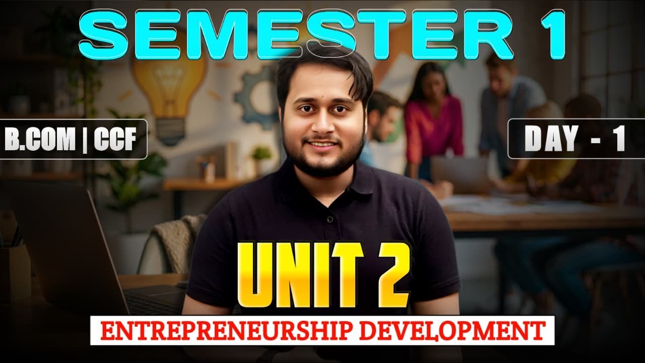 UNIT 2: - PUBLIC & PRIVATE SYSTEM DAY 1 | ENTREPRENEUR DEVELOPMENT | SEM-1 BCOM CCF
