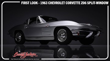 FIRST LOOK - 1963 Chevrolet Corvette Z06 Split-Window - BARRETT-JACKSON 2024 SCOTTSDALE AUCTION