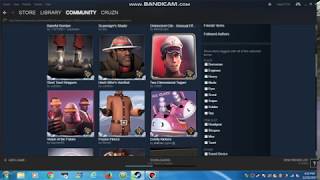 Looking at TF2 items on the Steam Workshop Part 1