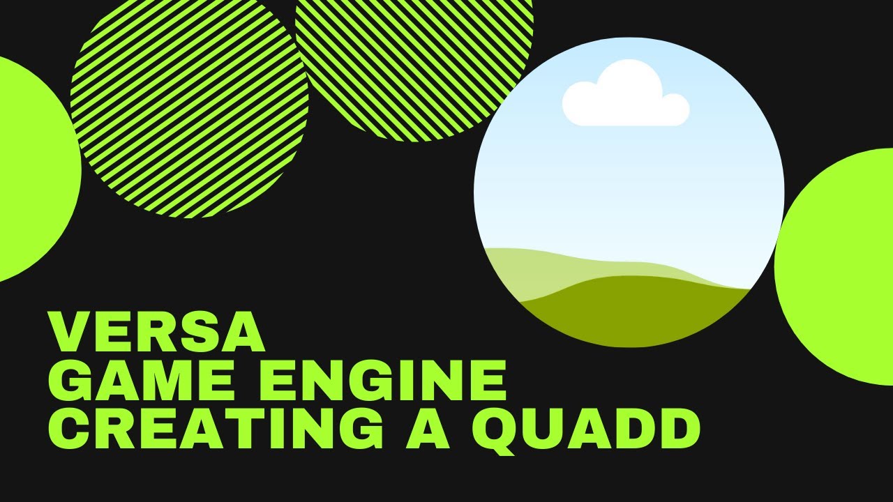 Versa Game Engine Drawing a Quad