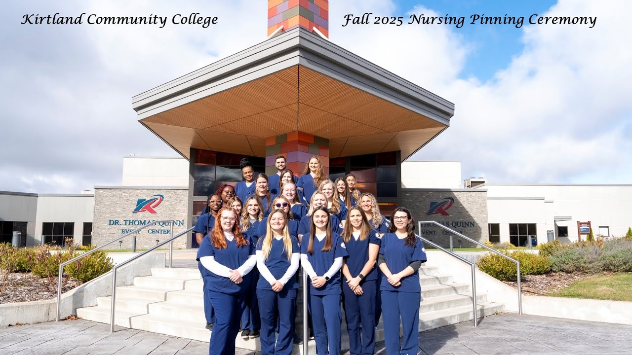 December 5th 2025, Kirtland Community College Nursing Pinning Ceremony ...