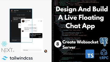 Design And Build A Live Floating Chat App #8 - Create Websocket Server