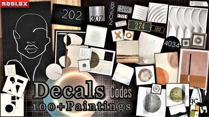 vintage decals 💛  Bloxburg decals codes wallpaper, Bloxburg decals codes,  Roblox image ids