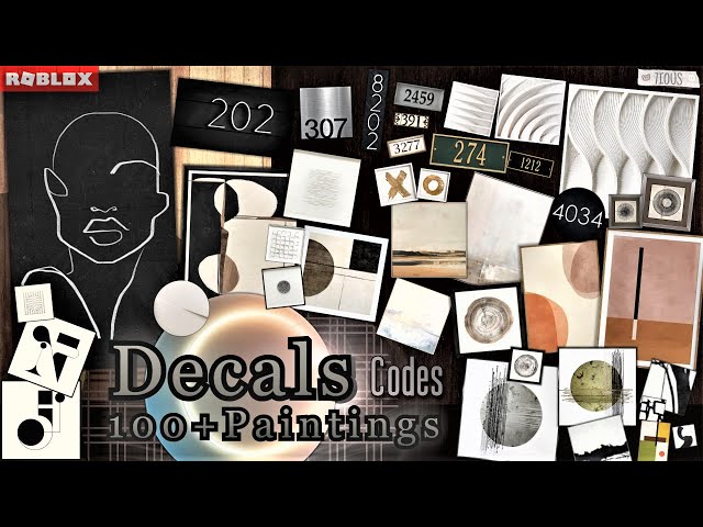 Roblox Decal IDs  Roblox, Decals, Art