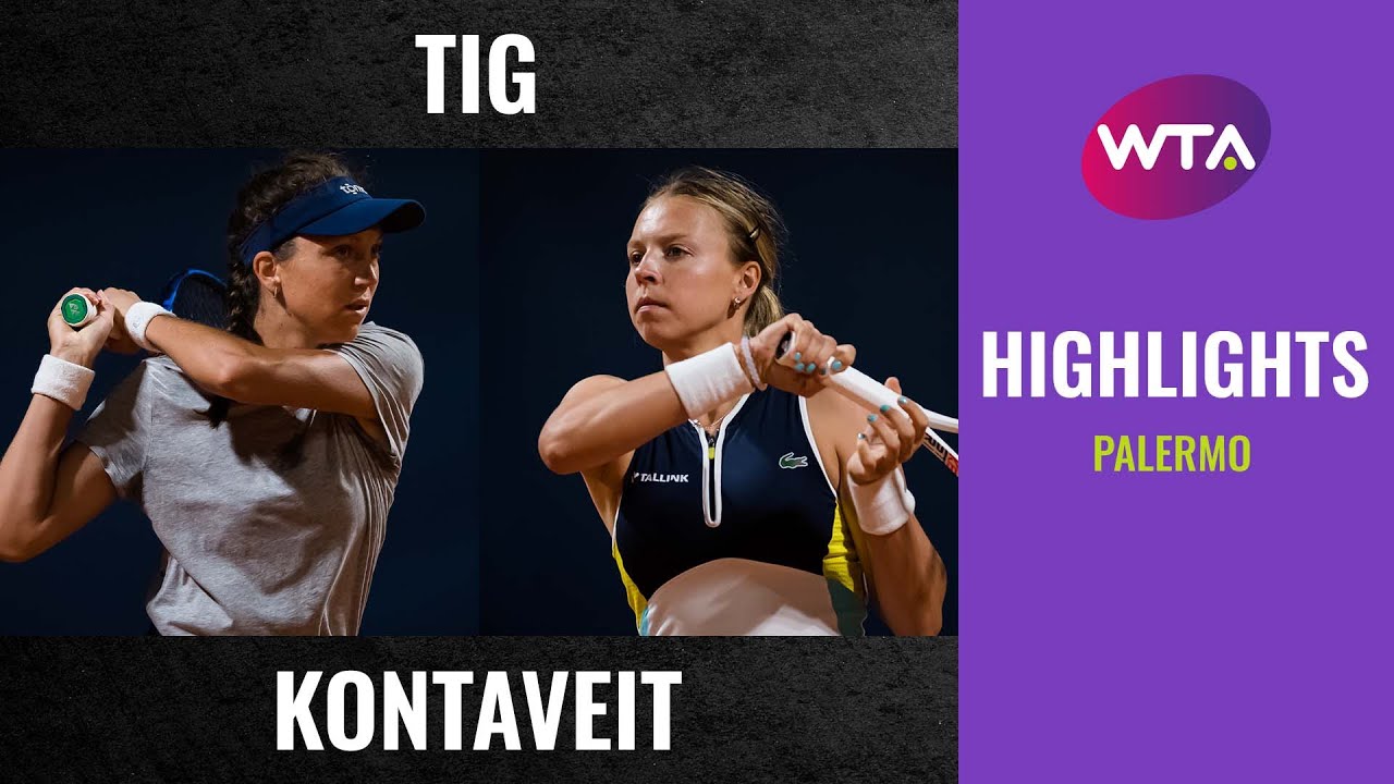 Anett Kontaveit vs. Patricia Maria Tig | 2020 Palermo First Round | WTA Highlights