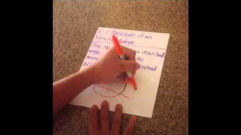 Use inscribed angles and polygons math video