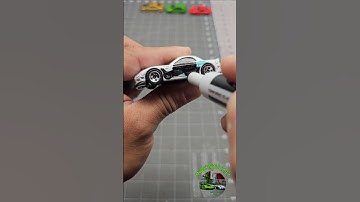 Trying the Dry Eraser technique to remove #Hotwheels Decals Pt2. #diecast #custom #164 #matchbox