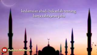 Kedamaian abadi.(Story wa)