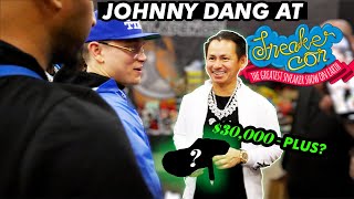 Fan Tattoos Johnny Dangs Signature At Sneaker Con 2023 Rare Sneaker Finds Exclusive Pov