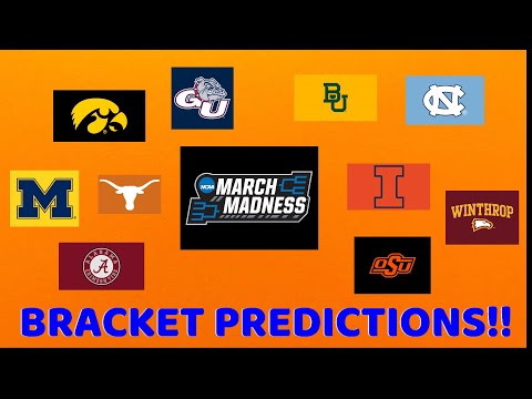 March Madness Predictions 2021! Crazy Upsets! Bold Final Four Picks!!! (FULL BRACKET)