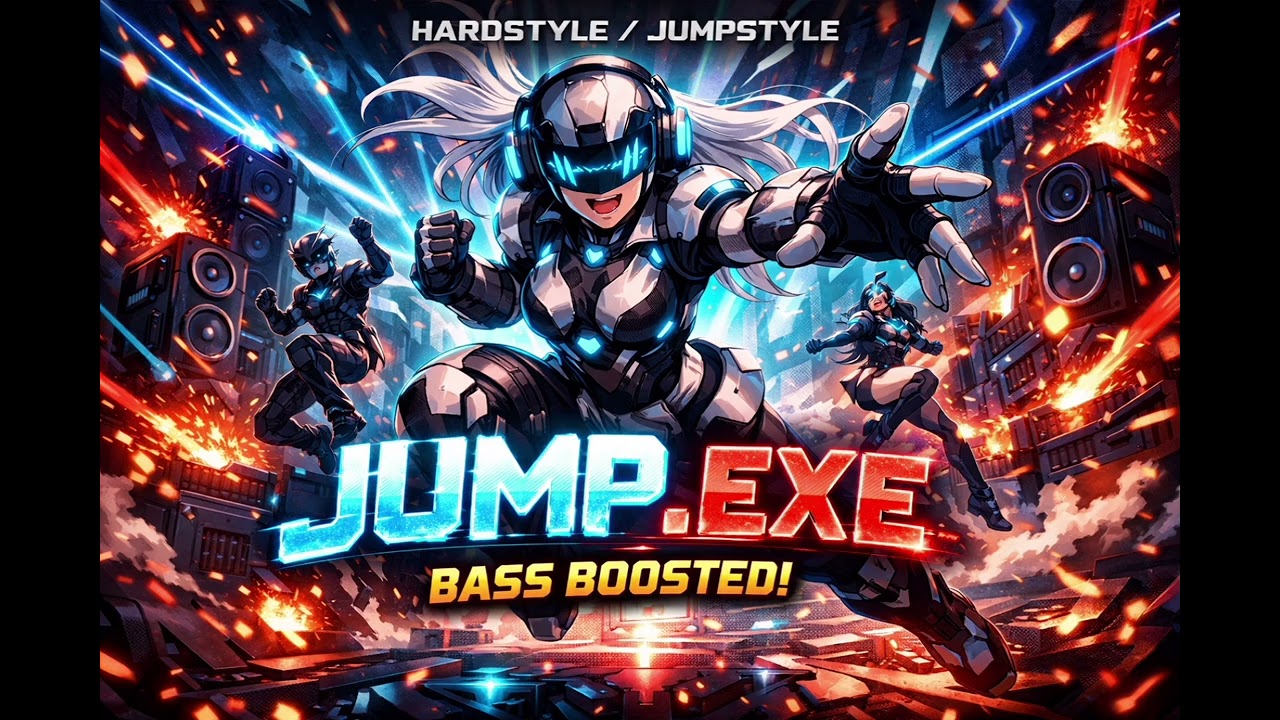 This Robot Hardstyle Song Will Make You Jump! 🤖⚡ (JUMP.exe)