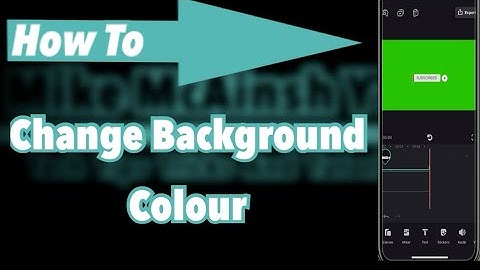 How To change The Background Colour |Enlight Videoleap Tutorial