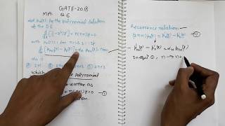 GATE 2016 Q.6 MATHS SOUTION, LEGENDRE PROBLEM