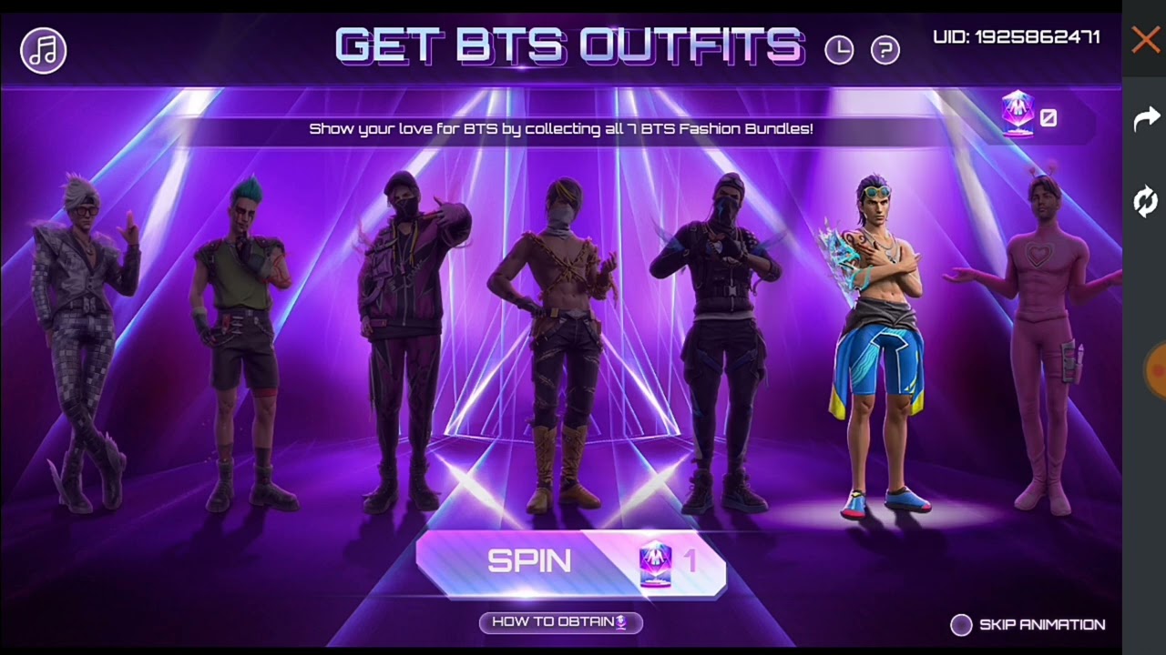 BTS CRYSTAL BUNDLE SERVER EXCHANGE SERVER CRASH SOLVED ✅ !! BTS SPIN EVENT NOT OPENING FREEFIRE