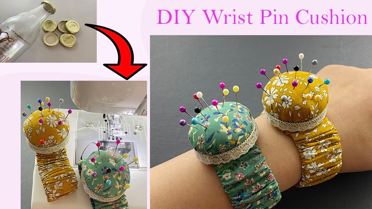 How to Make A Wrist Pincushion Easy Step By Step Sewing Tutorial