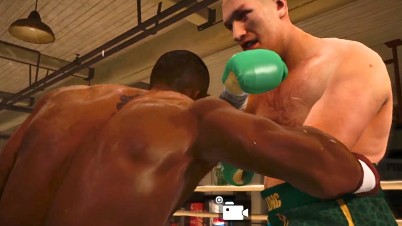 Anthony Joshua vs Tyson Fury FULL FIGHT | Fight Night Forever AI Simulation Gameplay (CPU vs CPU)