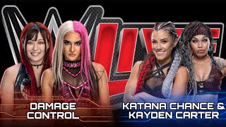Wwe 2K23 - Damage Control Vs Katana Chance & Kayden Carter Wwe Live Event