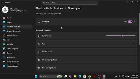 How to Enable or Disable Touchpad in Windows 11