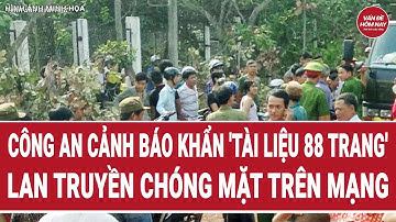 Công an cảnh báo khẩn 