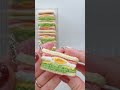 Crochet Sandwiches 三明治 Crochet Sandwich Keychain