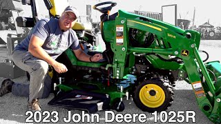 2023 john deere 1025r changes! aerial atv! solectrac tractor! new compact tractor 3 point tool box!