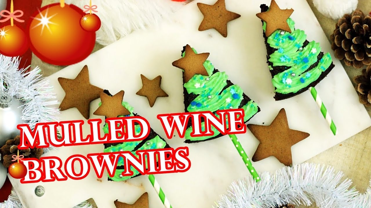 MULLED WINE BROWNIES RECIPE INTHEKITCHENWITHELISA YouTube