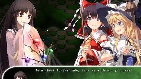 Labyrinth of Touhou 2 Boss 3 Kaguya Houraisan