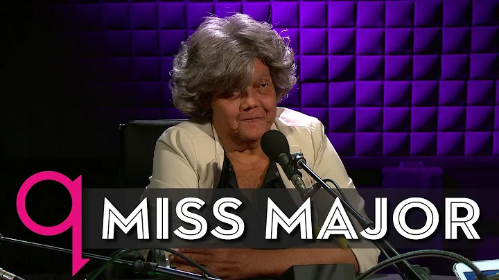 Trans elder Miss Major Griffin-Gracy in studio q