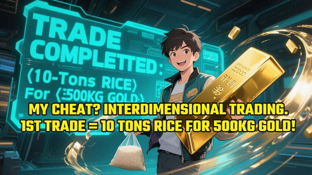 My Cheat? Interdimensional Trading. First Trade = 10 Tons Rice for 500kg GOLD!