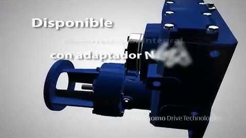 motor giảm tốc Sumitomo HBB với trục vào và ra song song