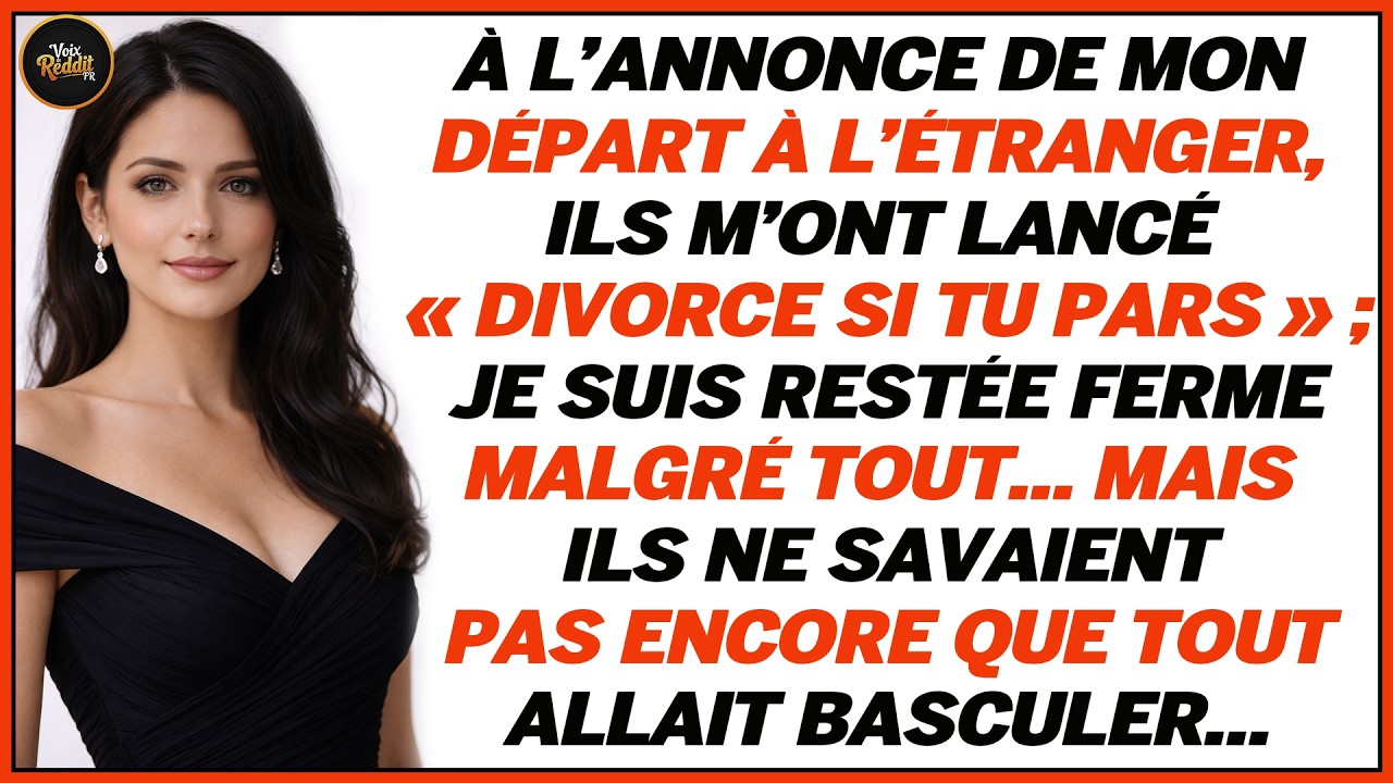 J’ai Accepté Un Emploi De Rêve À L’étranger Sans Le Dire À Mon Mari, Sa Famille Me Traite D’égoïste…