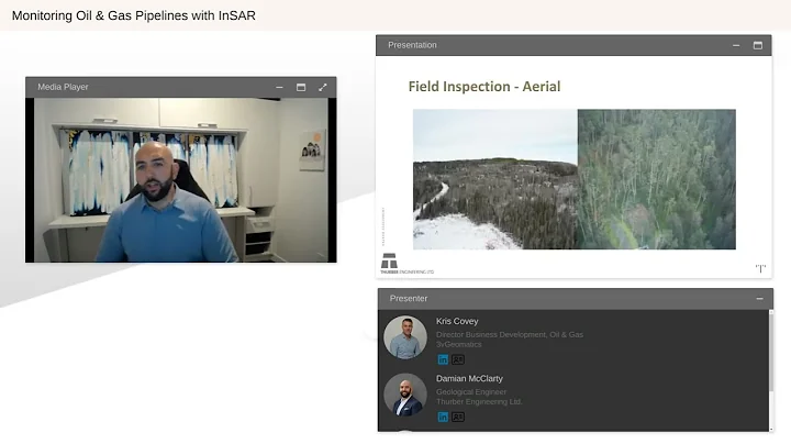 Monitoring Oil & Gas Pipelines with InSAR Webinar