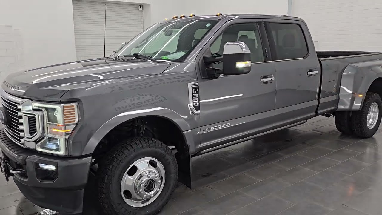 Ford F350 Platinum Diesel Dream Truck 2022 года, обзор в разрешении 4K, 16138Z