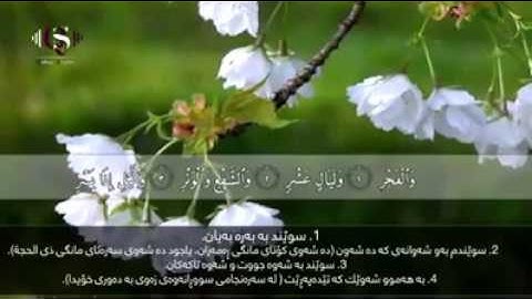 القارئ هلويست نصر الدين الكردي تلاوة لسورة الفجر #تلاوات_مختارة