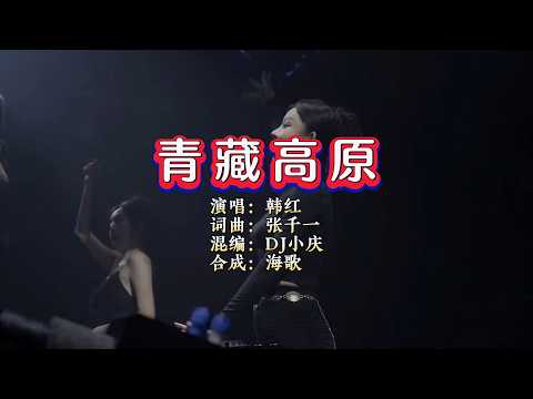 韩红《青藏高原》DJ小庆 空灵鼓 KTV 导唱字幕 （备有伴奏视频）